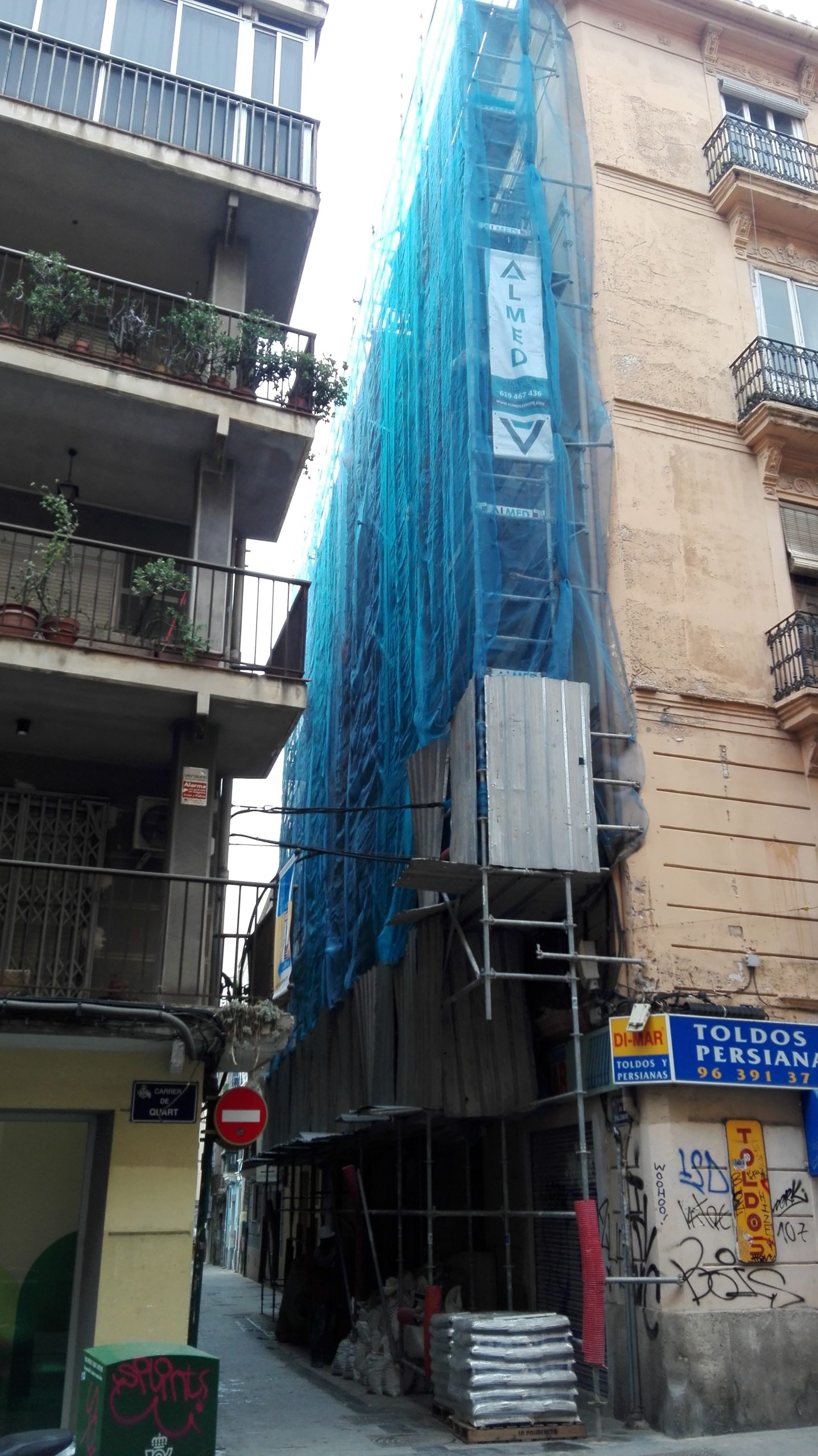 ANDAMIO MULTIDIRECCIONAL PARA FACHADAS