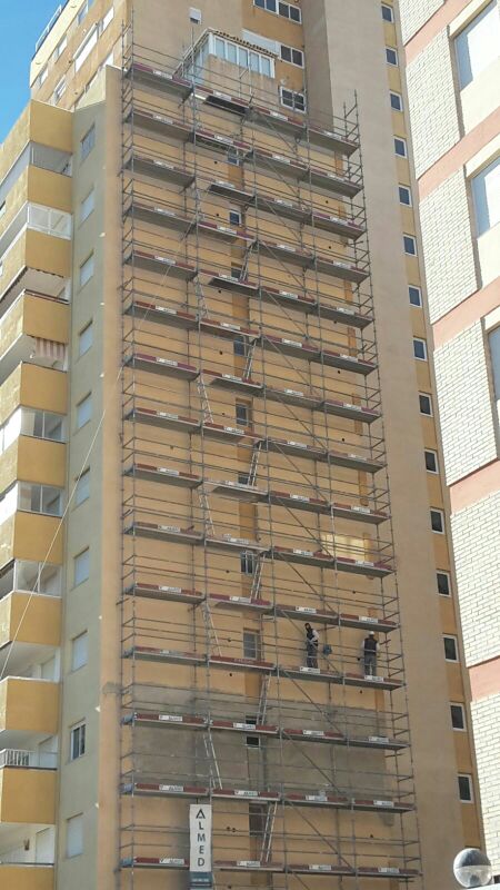 MONTAJE ANDAMIO MULTIDIRECCIONAL PUEBLA DE FARNALS