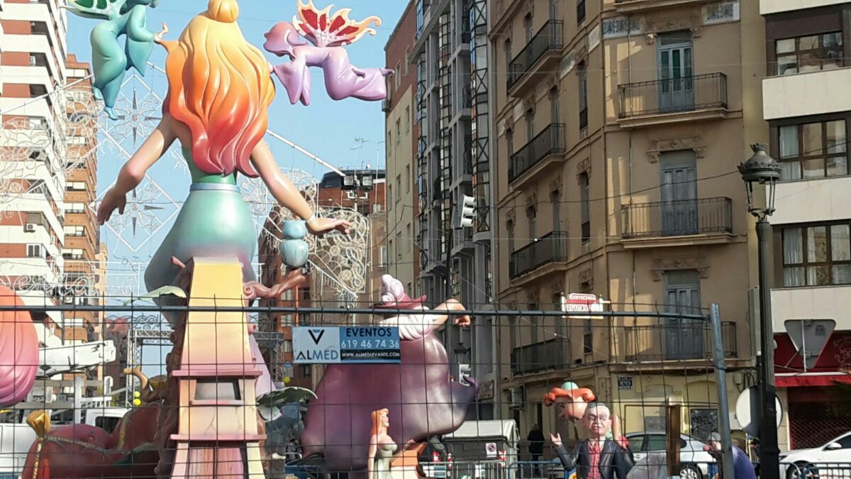 ALMED PRESENTE DE NUEVO EN LAS FALLAS 2017