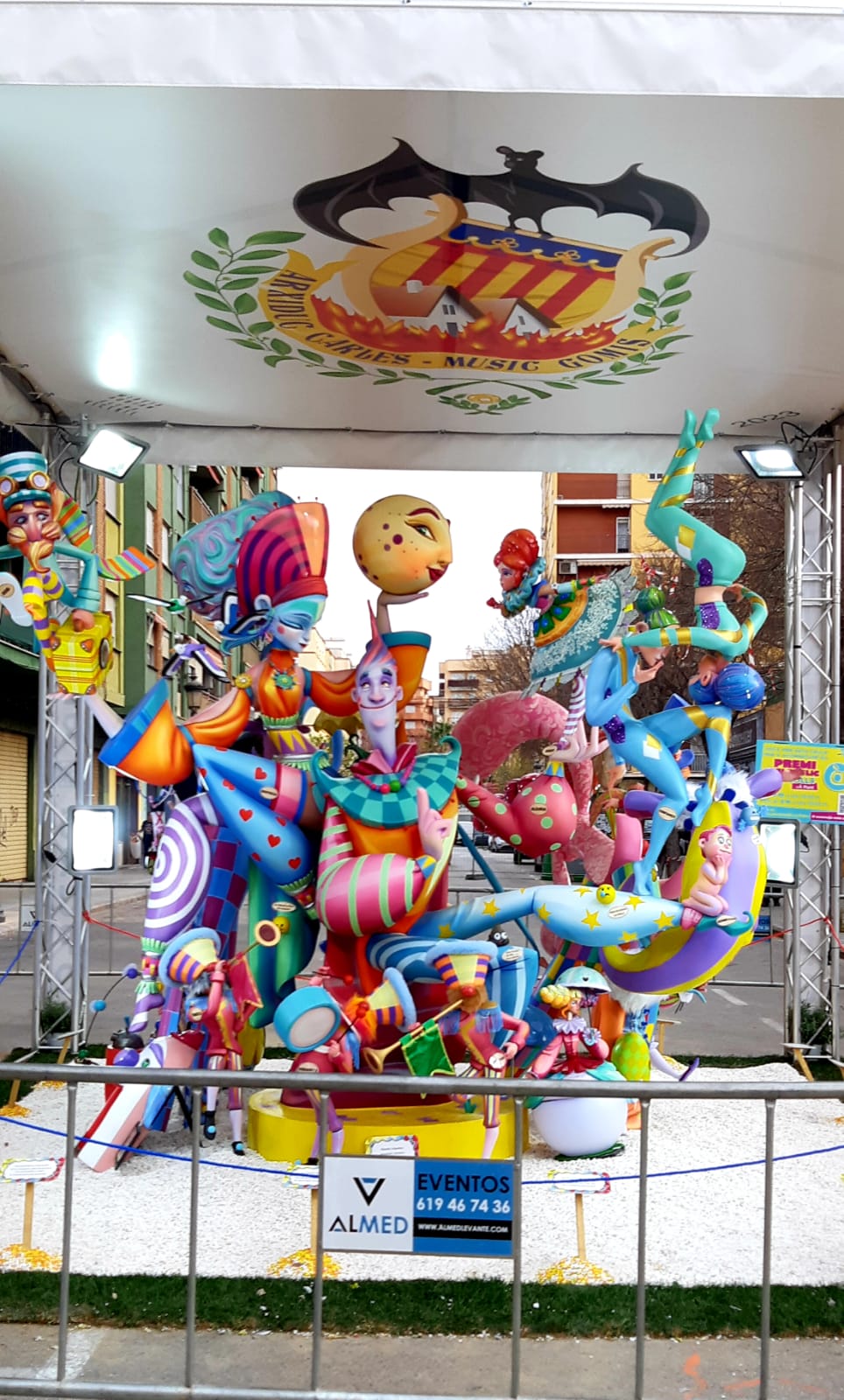 VALLAS PEATONALES EN LAS FALLAS 2023