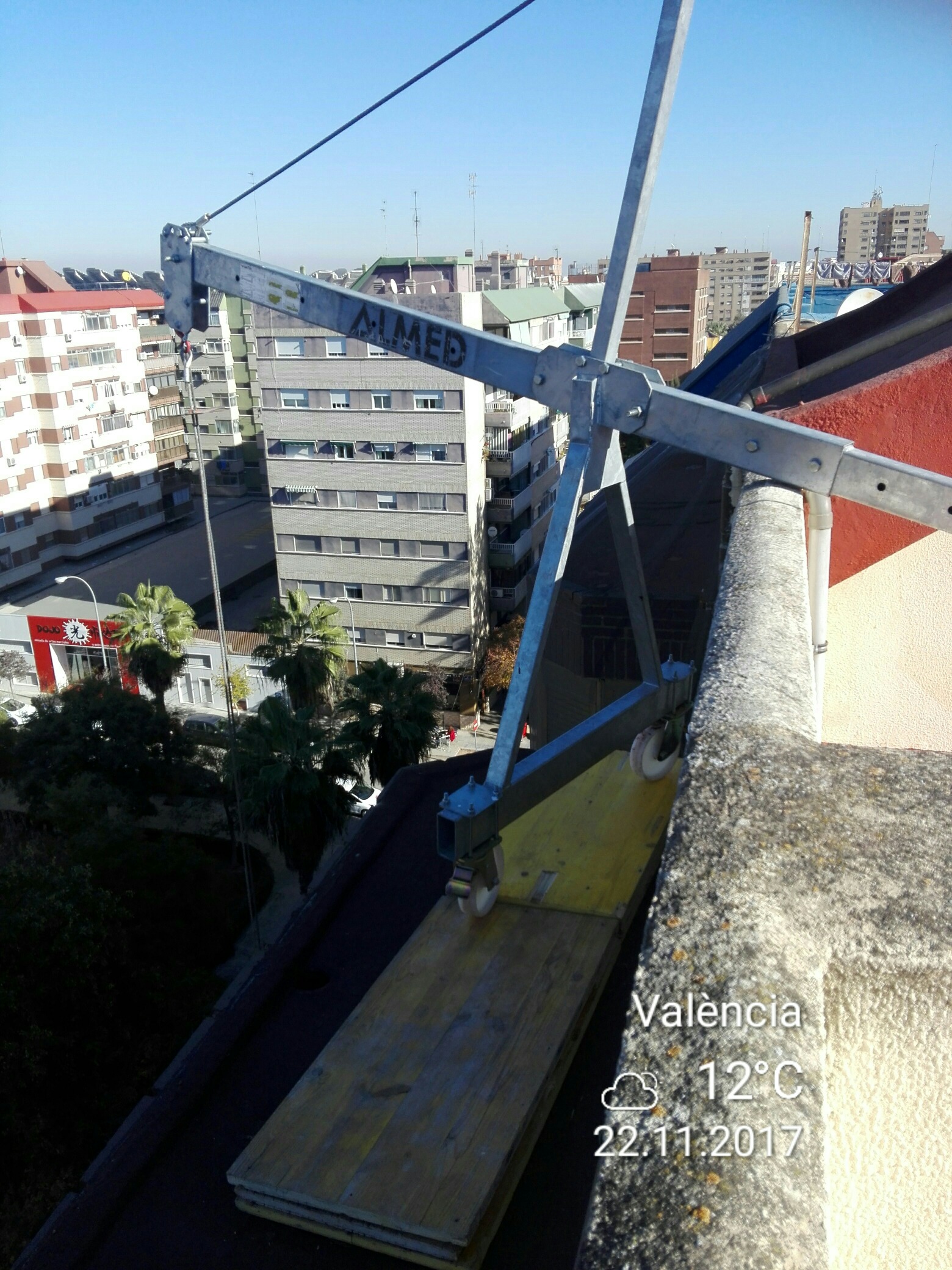 PESCANTES ANDAMIO